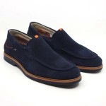 Fluchos macassin blauw suède 1745
